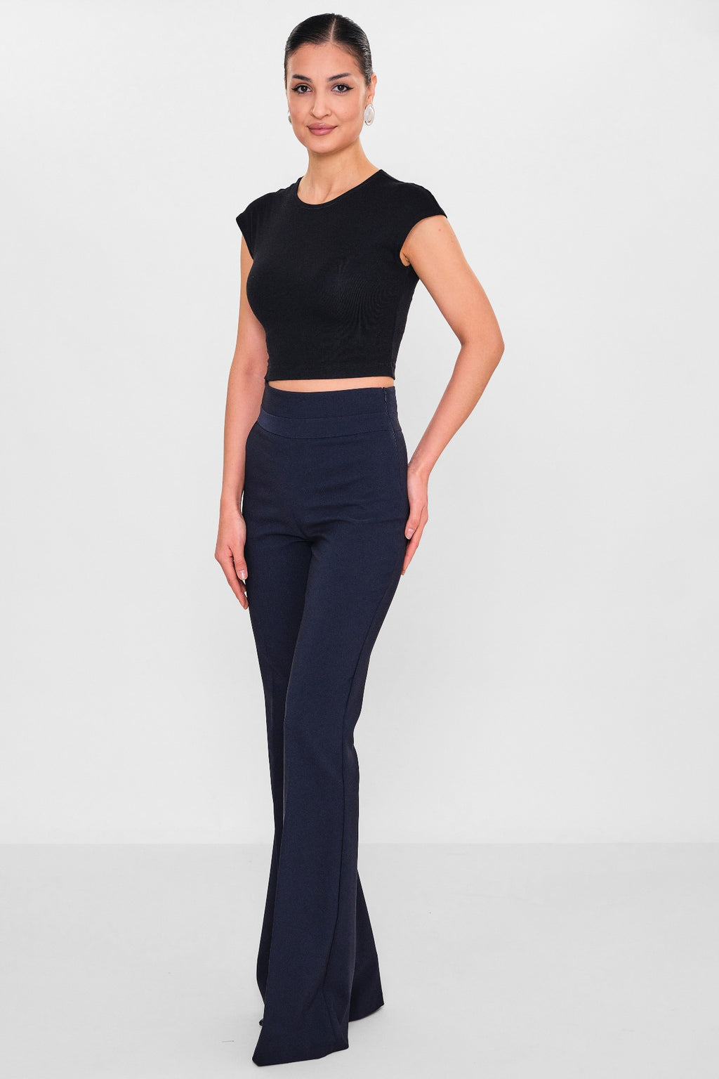 Zanzi - Plus Size Trousers (ZNZ26Y20141245) - 8690200113376