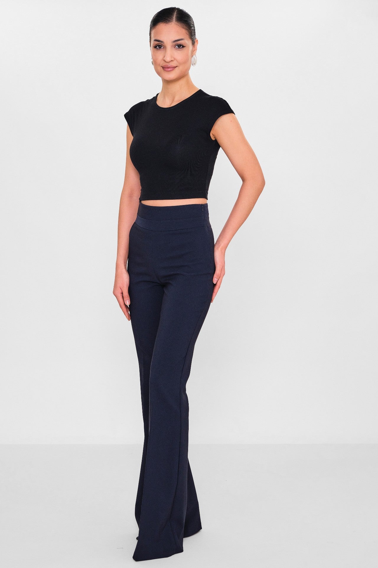Zanzi - Plus Size Trousers (ZNZ26Y20141245) - 8690200113376