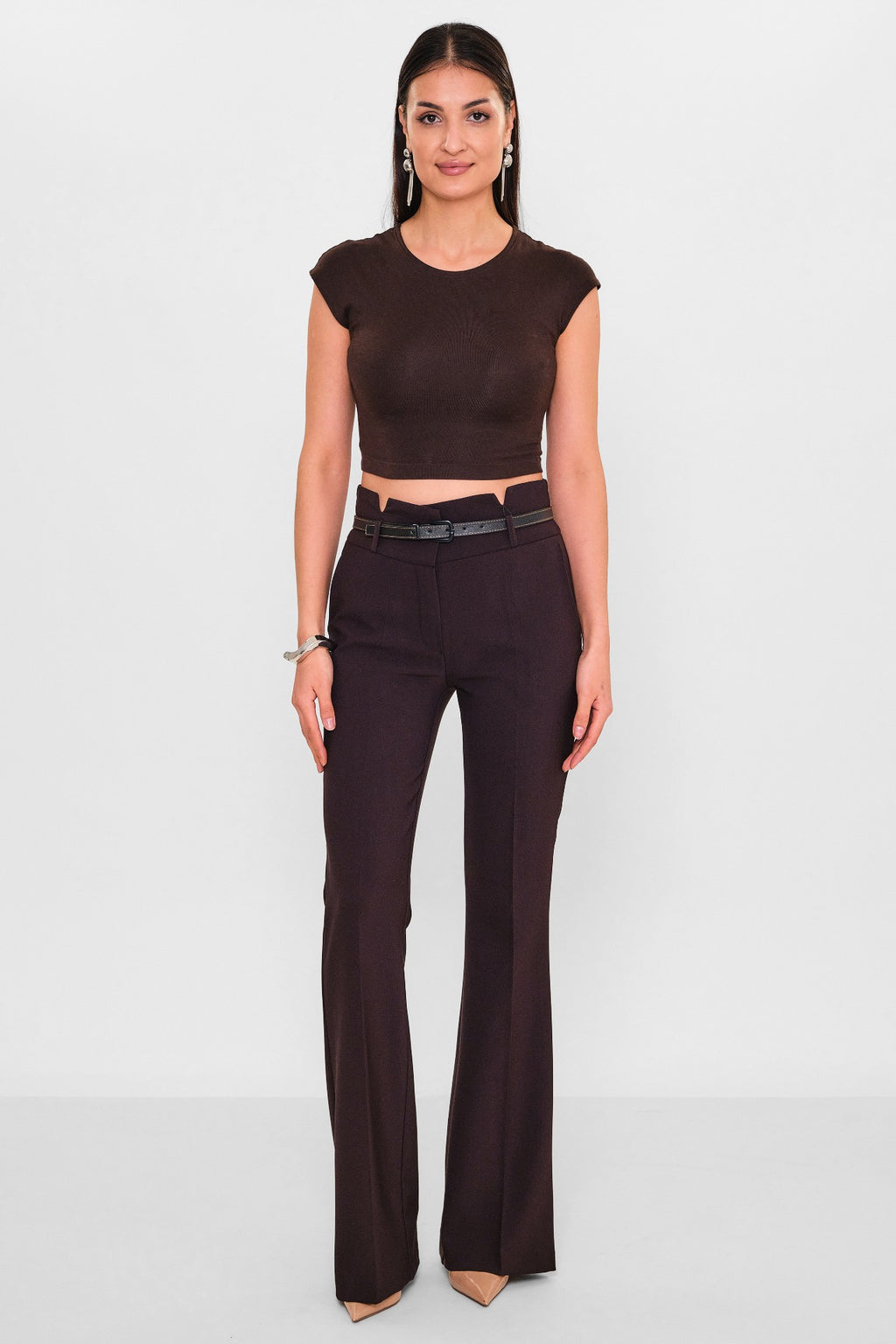 Zanzi - Plus Size Trousers (ZNZ26Y20141383) - 8690200113468