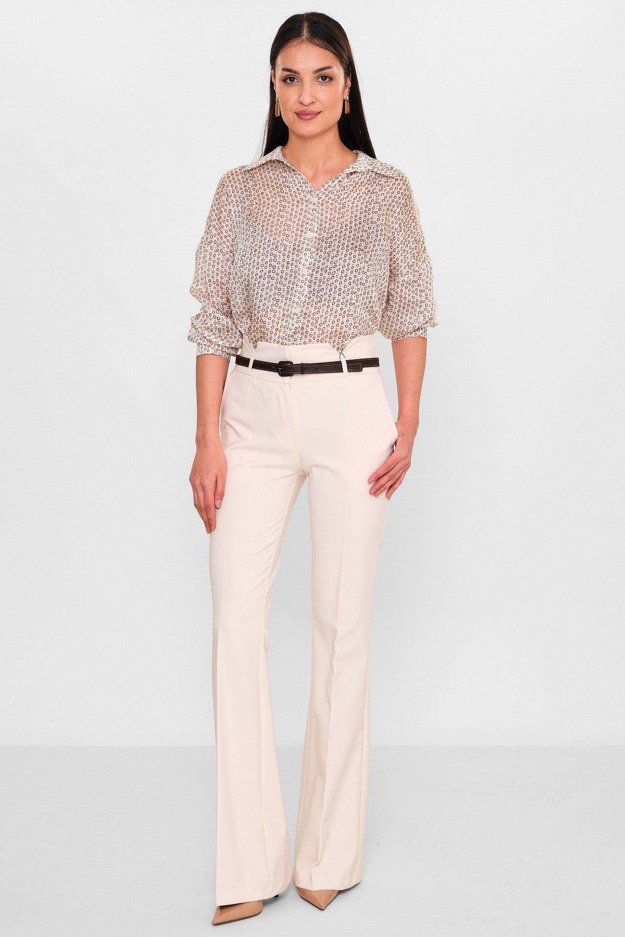 Zanzi - Plus Size Trousers (ZNZ26Y20141383) - 8690200113475