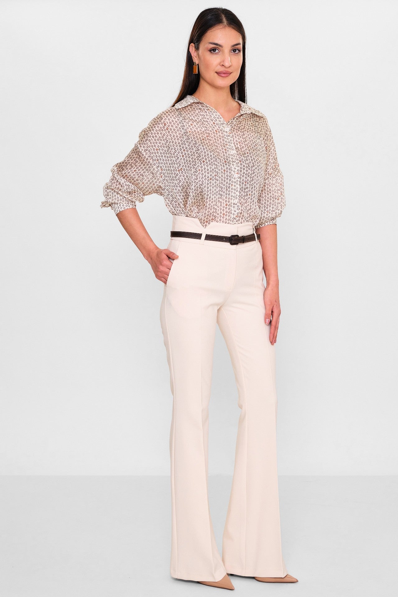 Zanzi - Plus Size Trousers (ZNZ26Y20141383) - 8690200113475