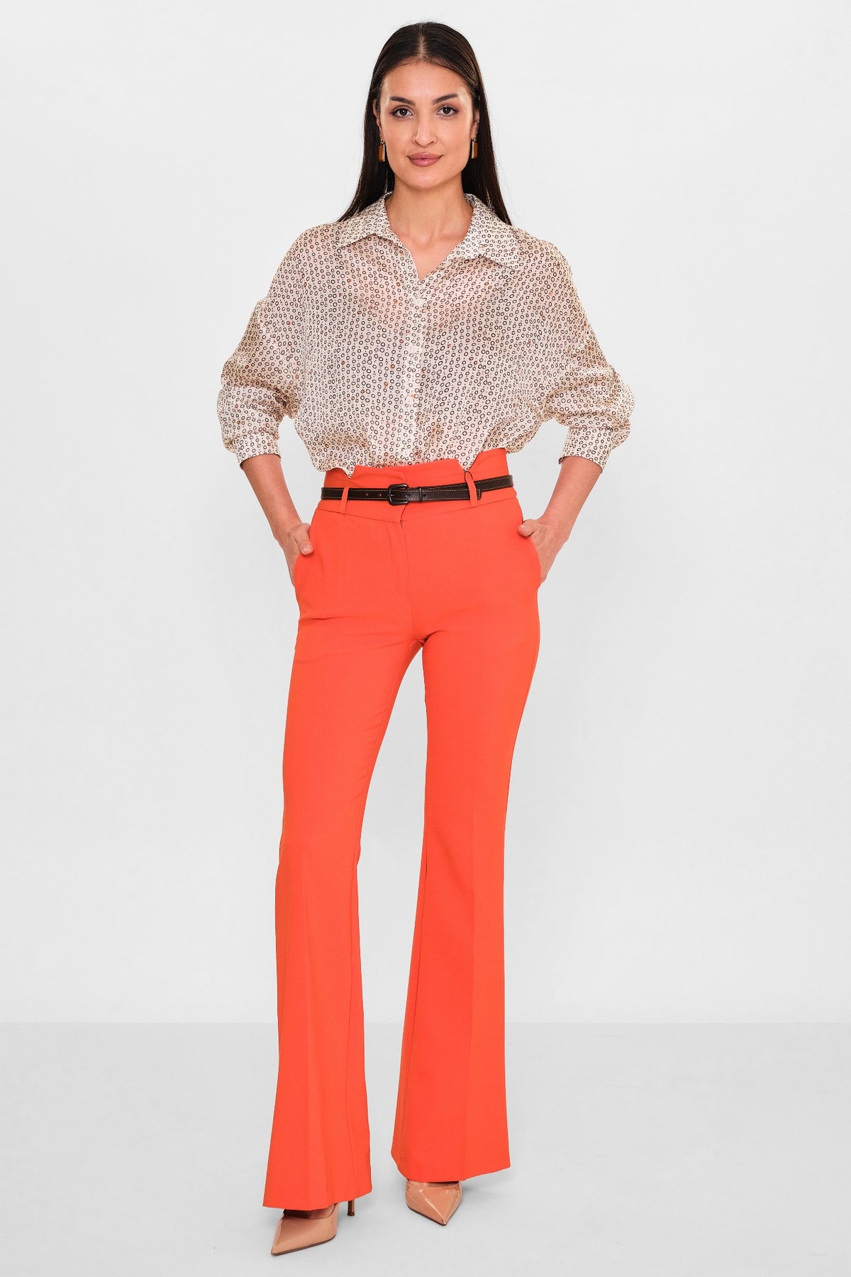 Zanzi - Plus Size Trousers (ZNZ26Y20141383) - 8690200113482