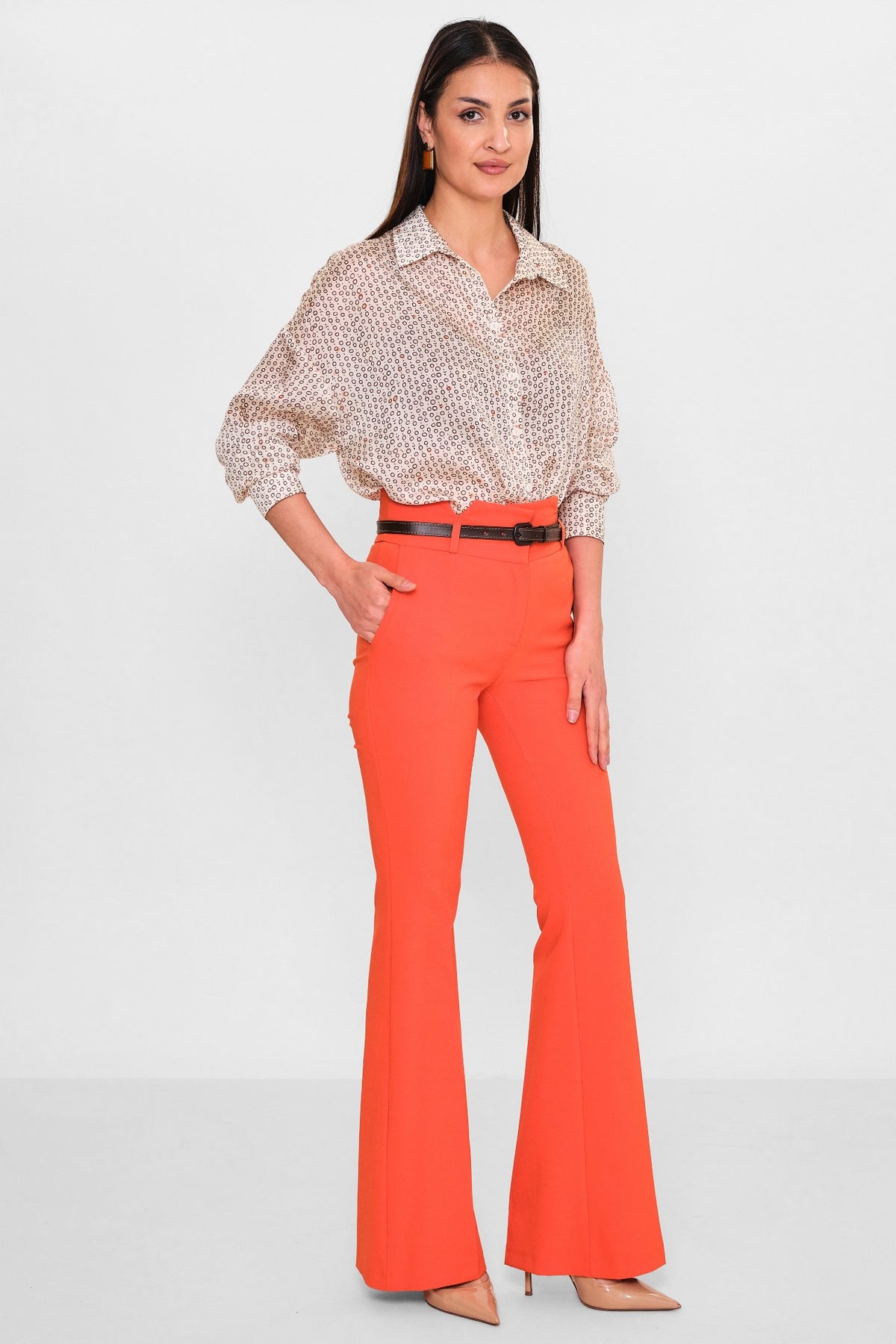 Zanzi - Plus Size Trousers (ZNZ26Y20141383) - 8690200113482
