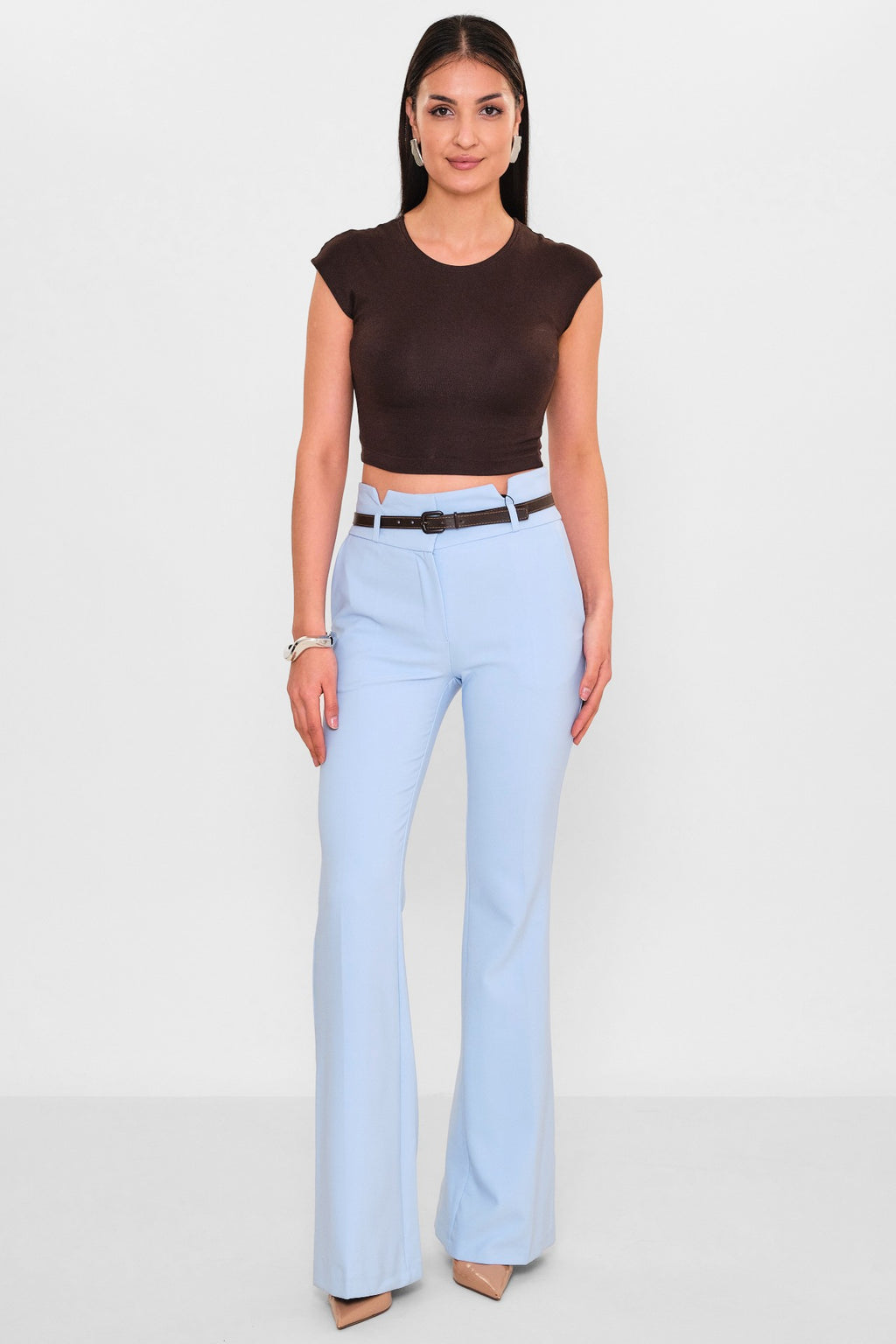 Zanzi - Plus Size Trousers (ZNZ26Y20141383) - 8690200113499