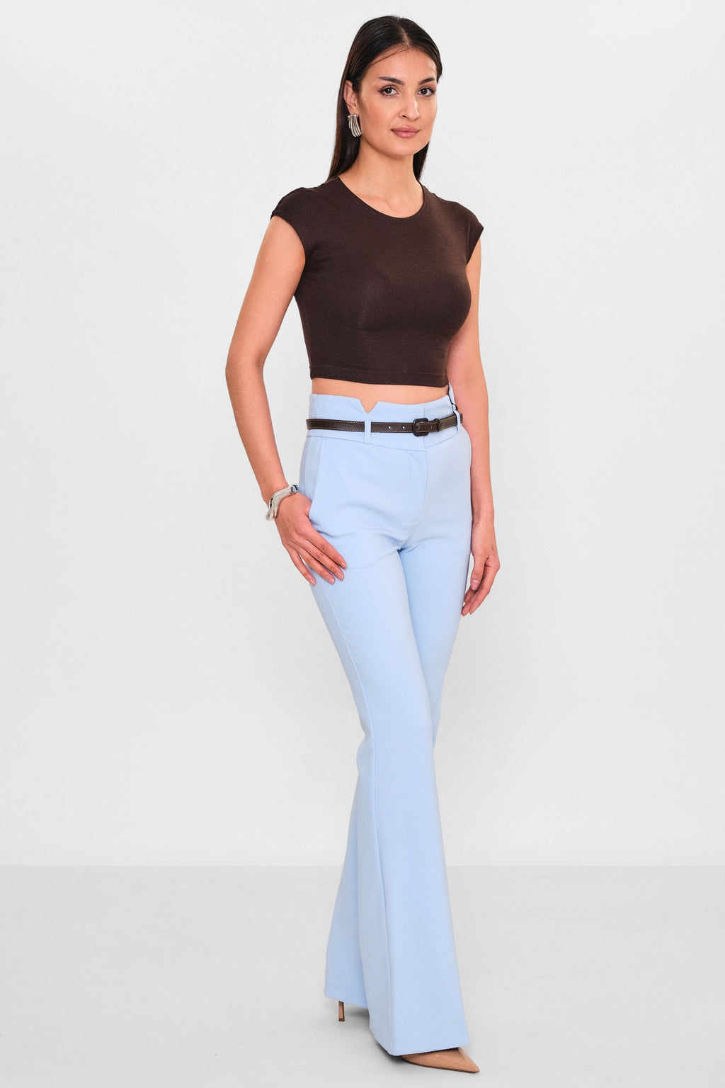 Zanzi - Plus Size Trousers (ZNZ26Y20141383) - 8690200113499