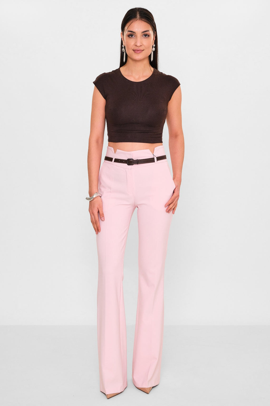 Zanzi - Plus Size Trousers (ZNZ26Y20141383) - 8690200113505