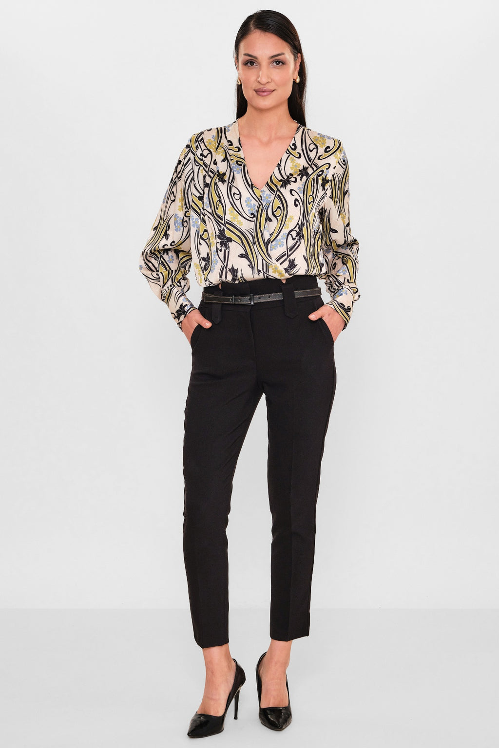 Zanzi - Plus Size Trousers (ZNZ26Y20141395) - 8690200113512