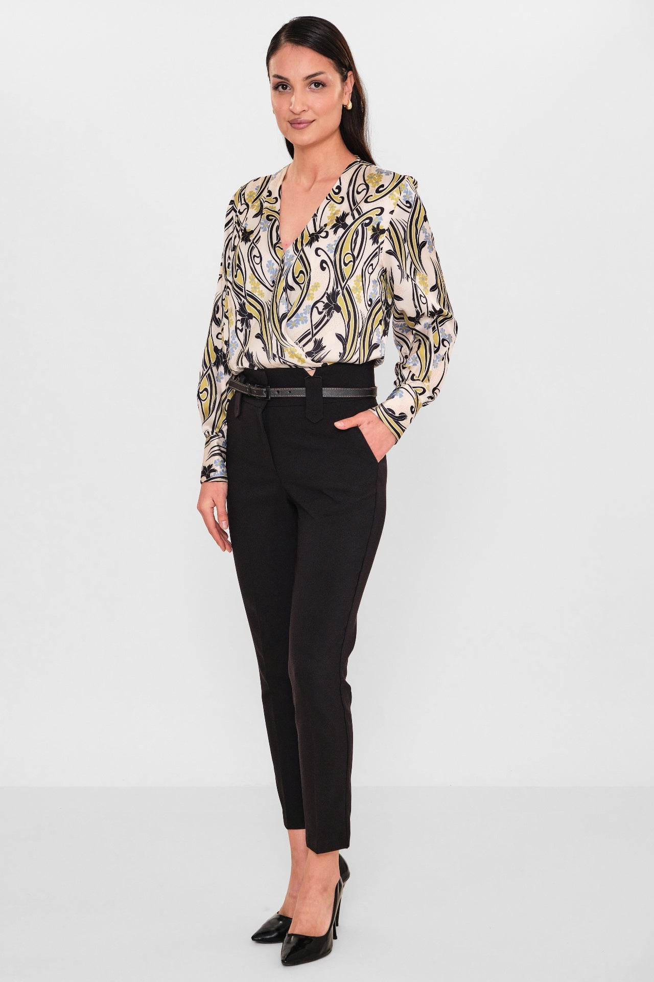 Zanzi - Plus Size Trousers (ZNZ26Y20141395) - 8690200113512