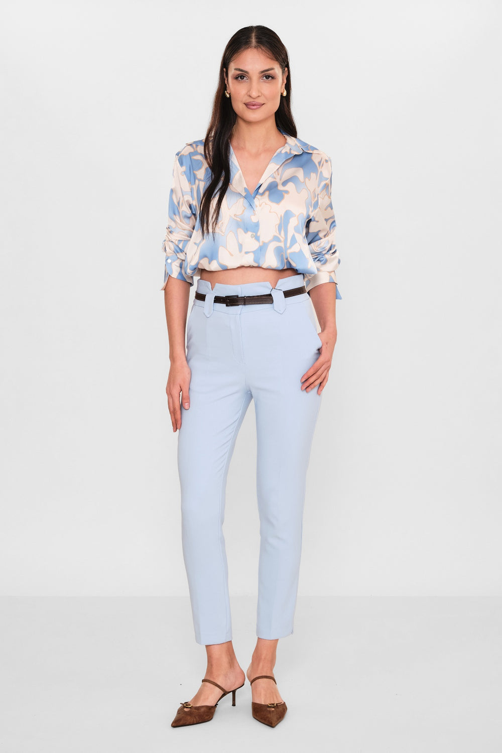 Zanzi̇ - Plus Size Trousers (ZNZ26Y20141395) - 8690200113543