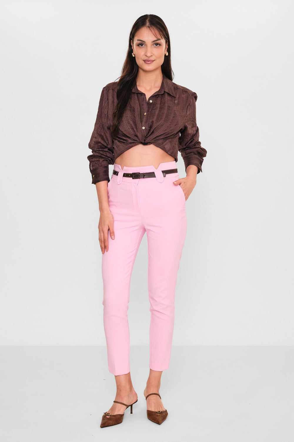 Zanzi̇ - Plus Size Trousers (ZNZ26Y20141395) - 8690200113550