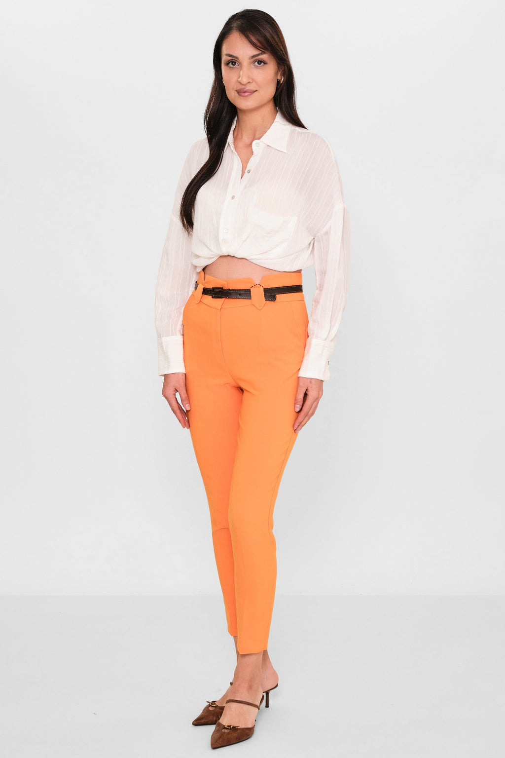 Zanzi - Plus Size Trousers (ZNZ26Y20141395) - 8690200113567