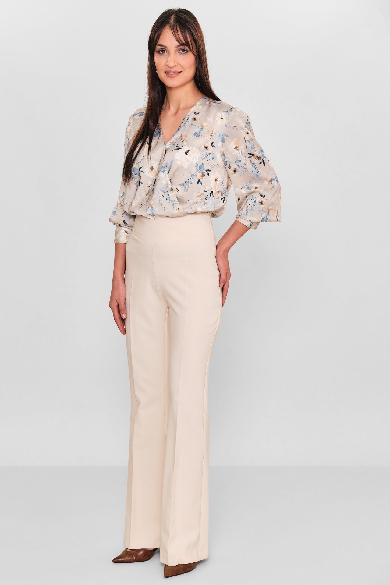 Zanzi - Plus Size Trousers (ZNZ26Y20141438) - 8690200113581