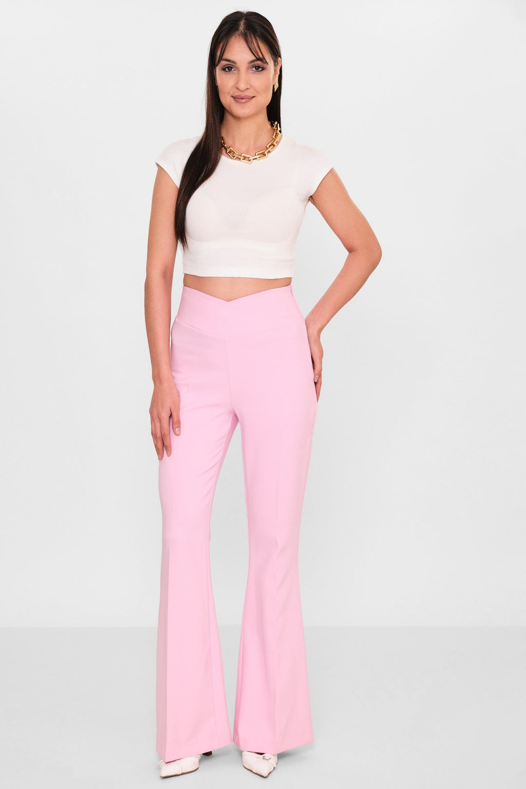 Zanzi - Plus Size Trousers (ZNZ26Y20141438) - 8690200113604