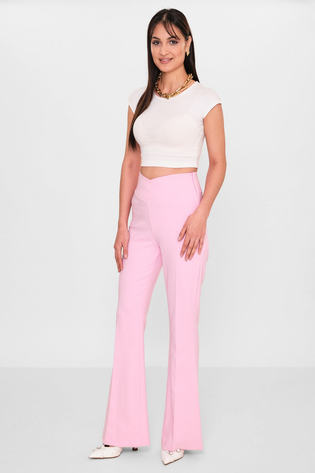 Zanzi - Plus Size Trousers (ZNZ26Y20141438) - 8690200113604