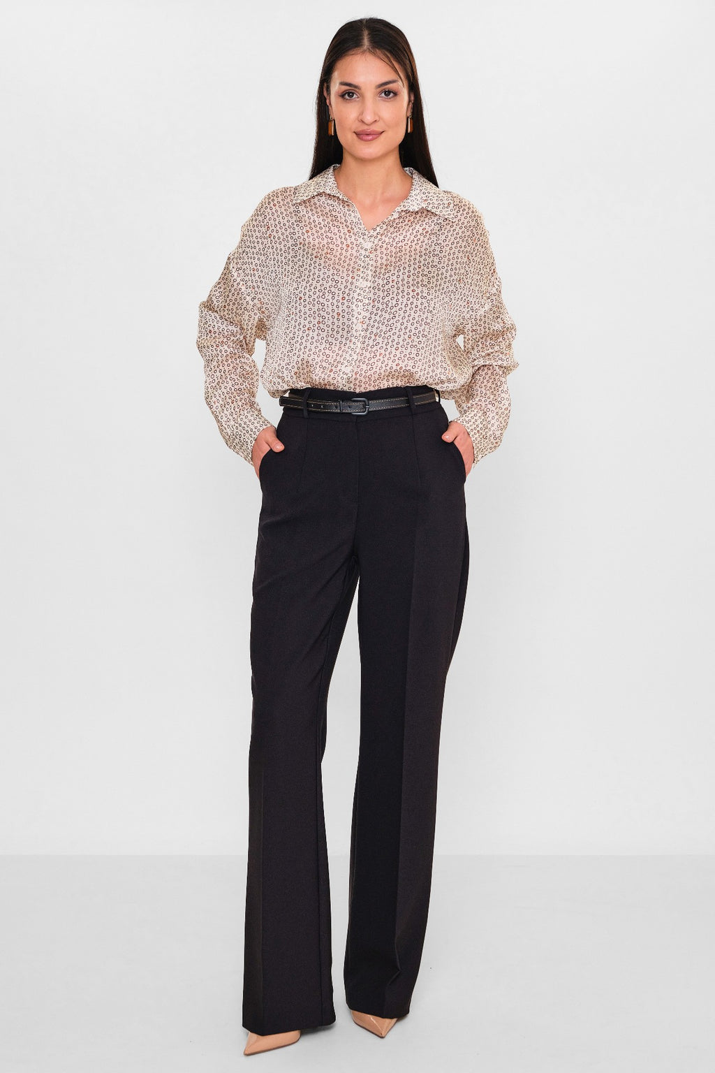 Zanzi - Plus Size Trousers (ZNZ26Y20141450) - 8690200113611