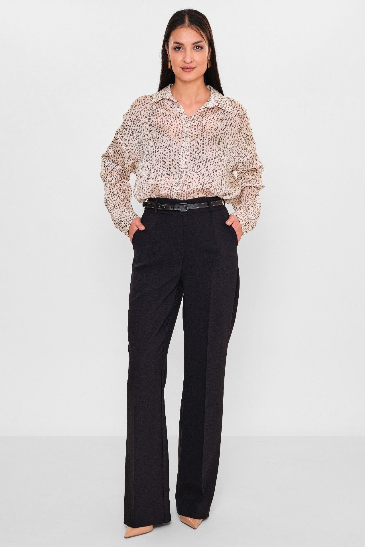 Zanzi - Plus Size Trousers (ZNZ26Y20141450) - 8690200113611