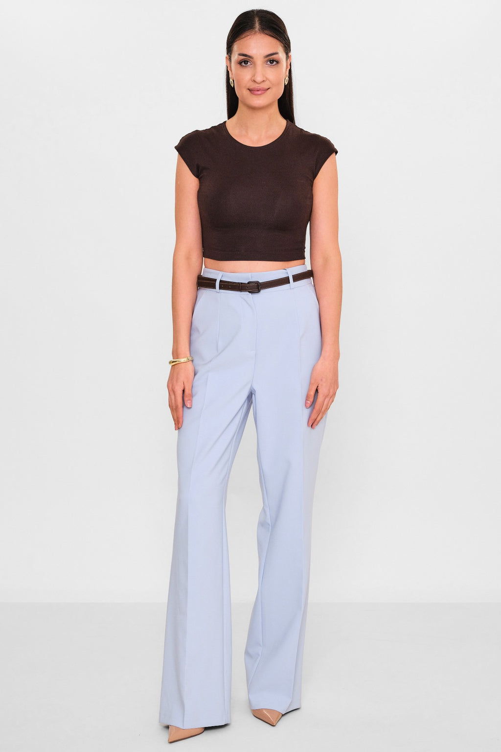 Zanzi - Plus Size Trousers (ZNZ26Y20141450) - 8690200113628