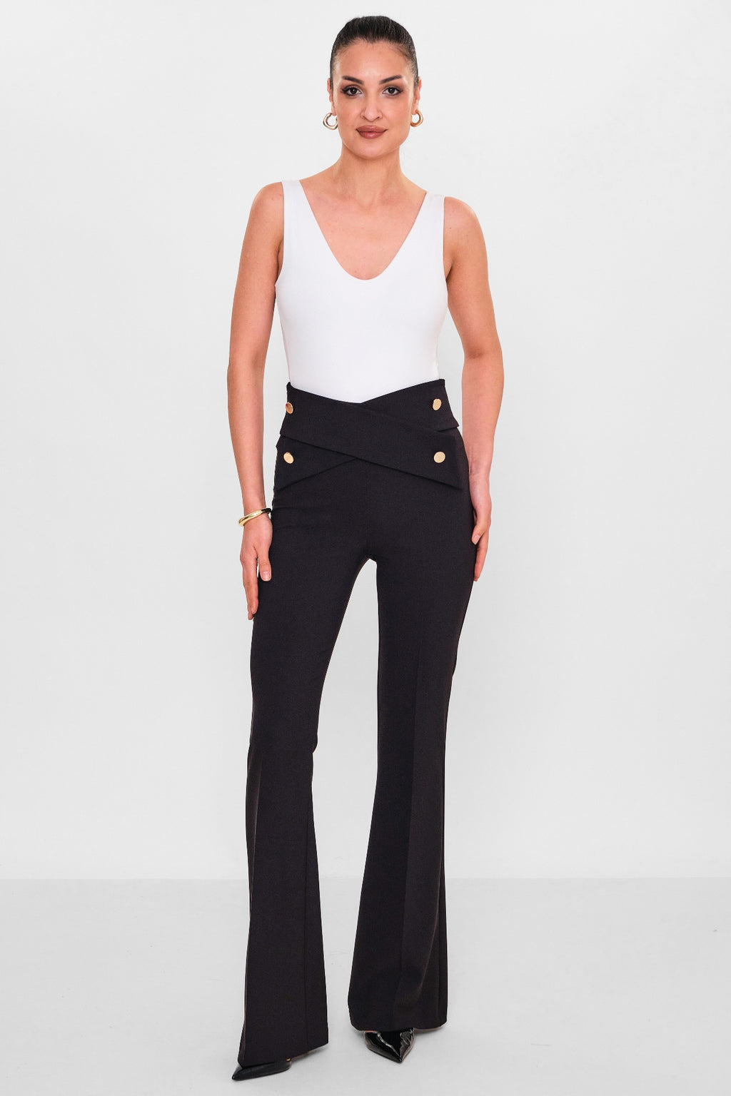 Zanzi - Plus Size Trousers (ZNZ26Y20141469) - 8690200113673