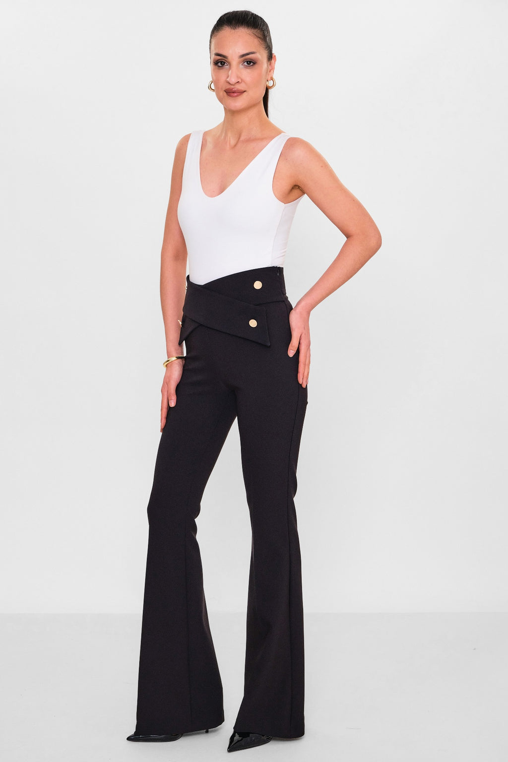 Zanzi - Plus Size Trousers (ZNZ26Y20141469) - 8690200113673