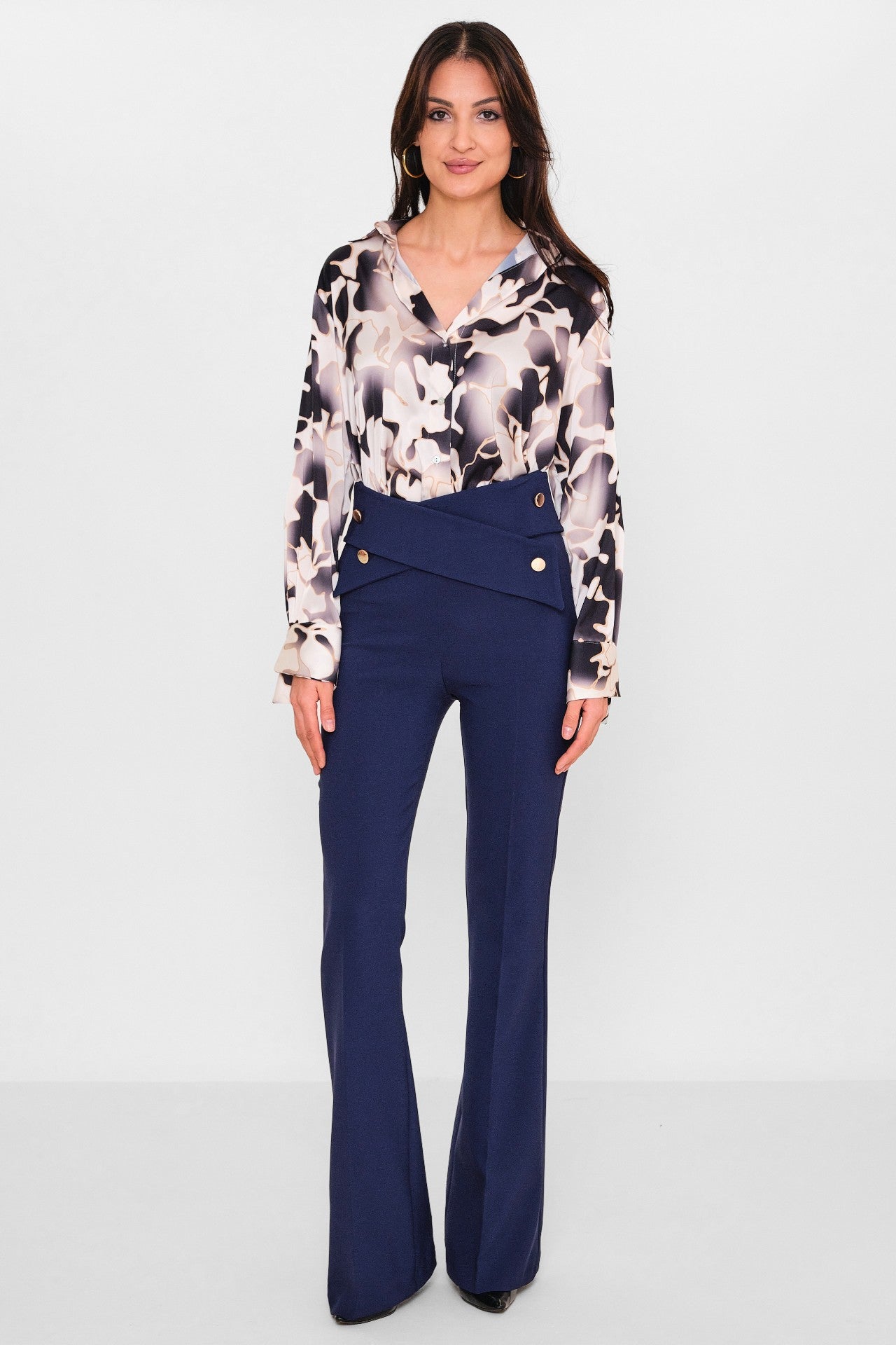 Zanzi - Plus Size Trousers (ZNZ26Y20141469) - 8690200113680