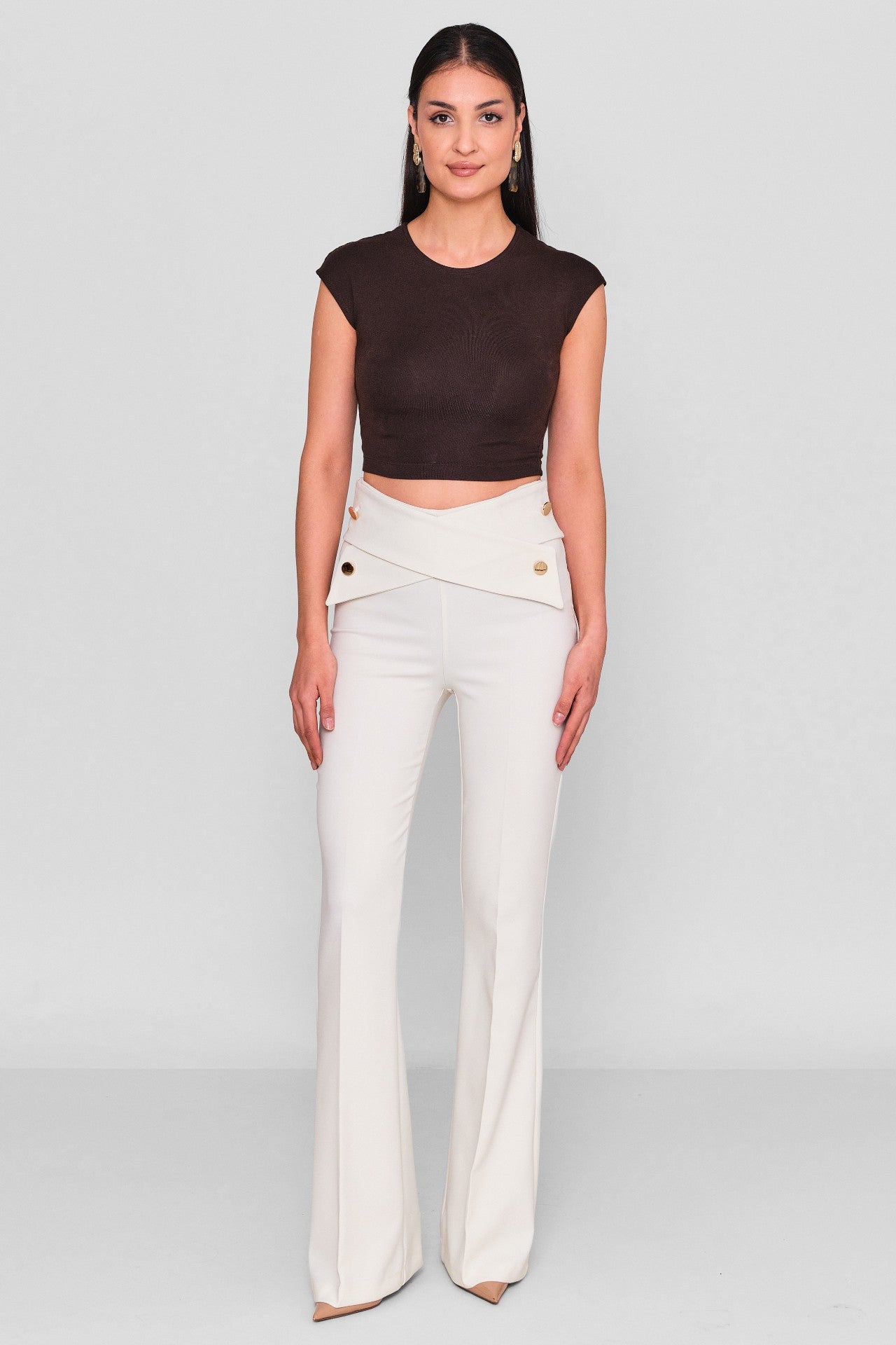 Zanzi - Plus Size Trousers (ZNZ26Y20141469) - 8690200113697