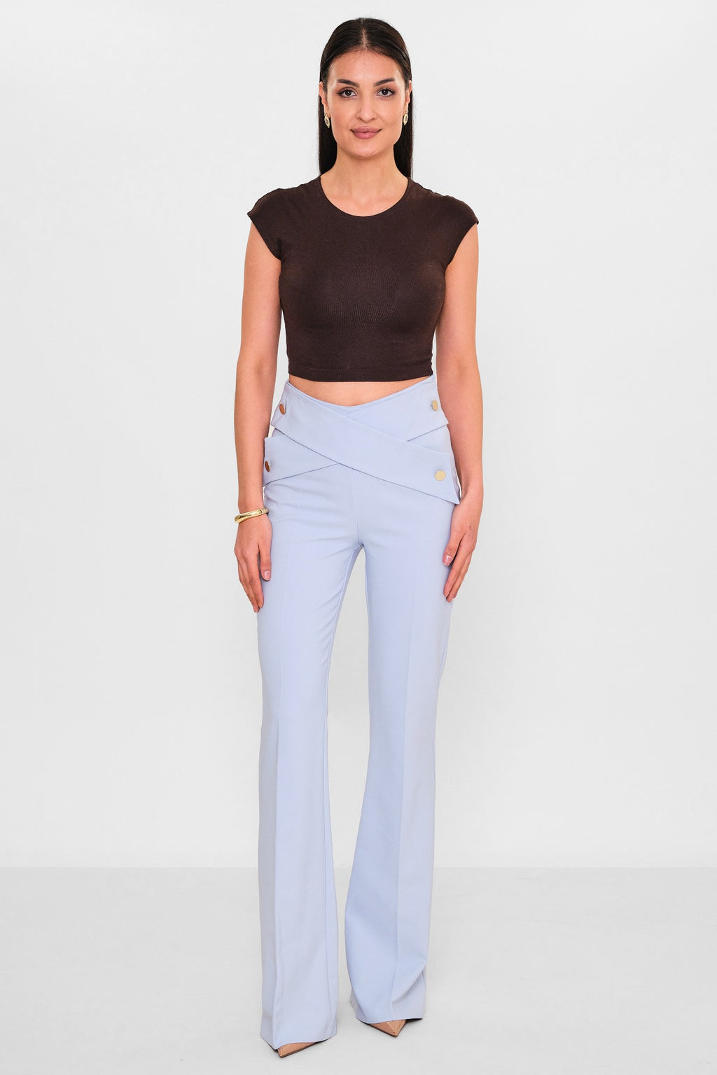 Zanzi - Plus Size Trousers (ZNZ26Y20141469) - 8690200113703