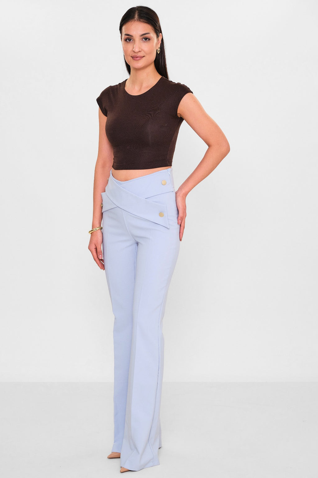 Zanzi - Plus Size Trousers (ZNZ26Y20141469) - 8690200113703