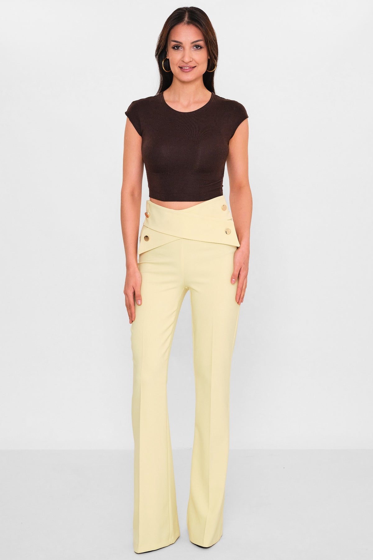 Zanzi - Plus Size Trousers (ZNZ26Y20141469) - 8690200113710