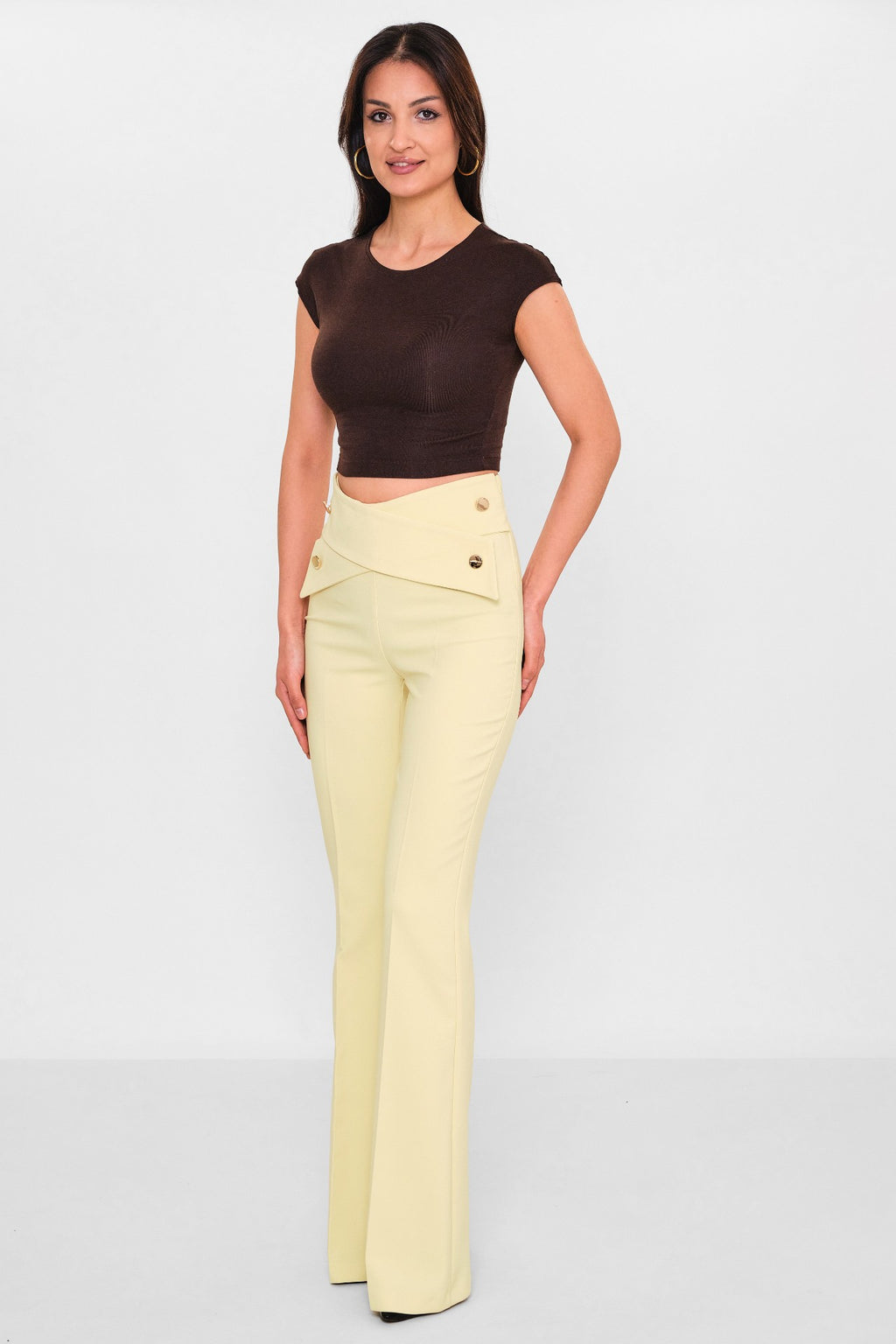 Zanzi - Plus Size Trousers (ZNZ26Y20141469) - 8690200113710