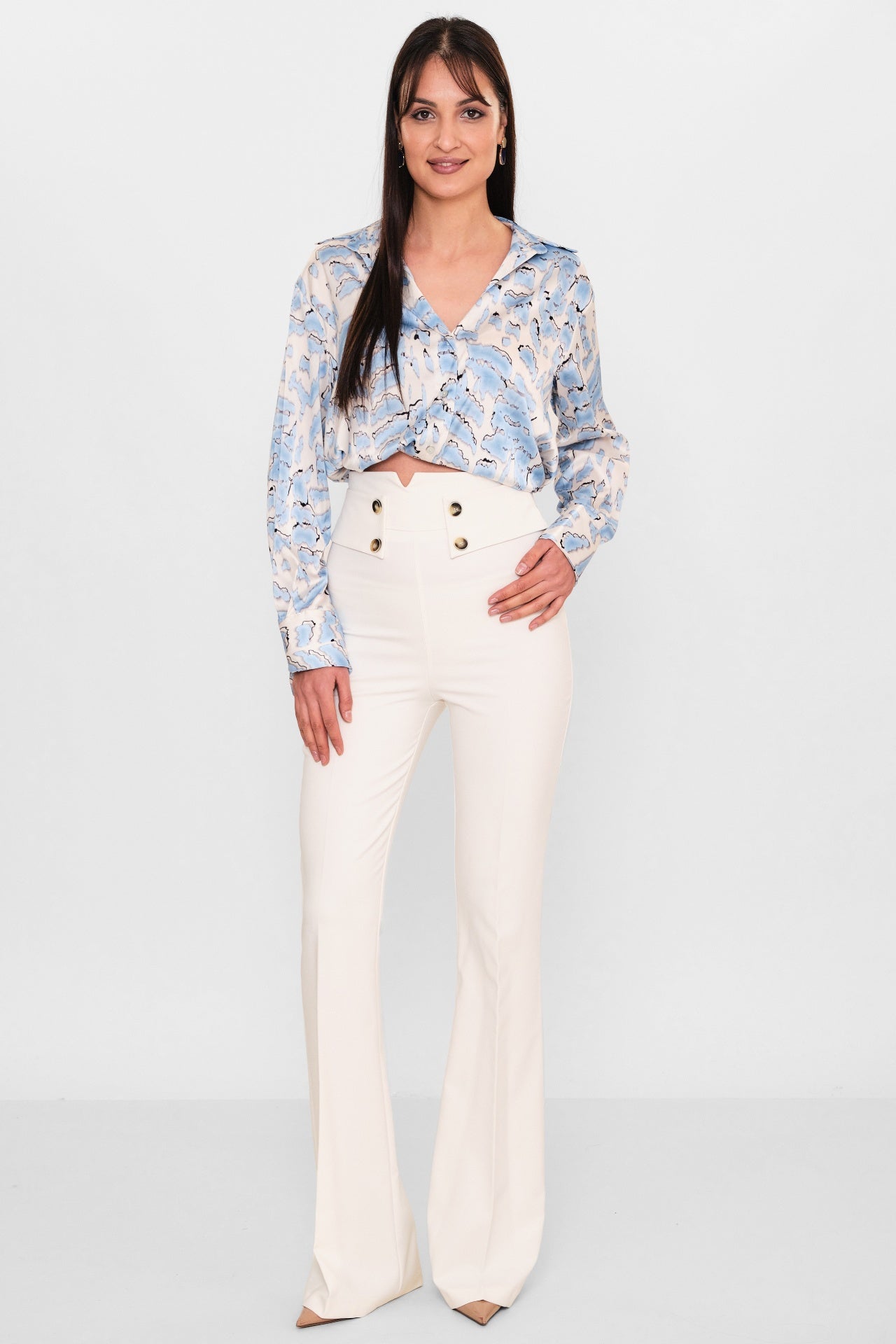 Zanzi̇ - Plus Size Trousers (ZNZ26Y20141596) - 8690200113796