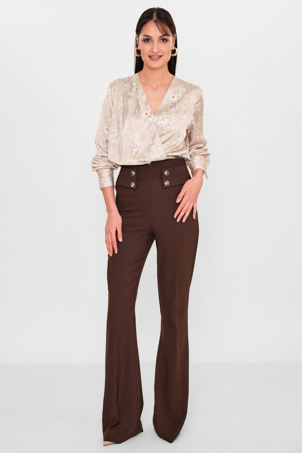 Zanzi - Plus Size Trousers (ZNZ26Y20141596) - 8690200113802