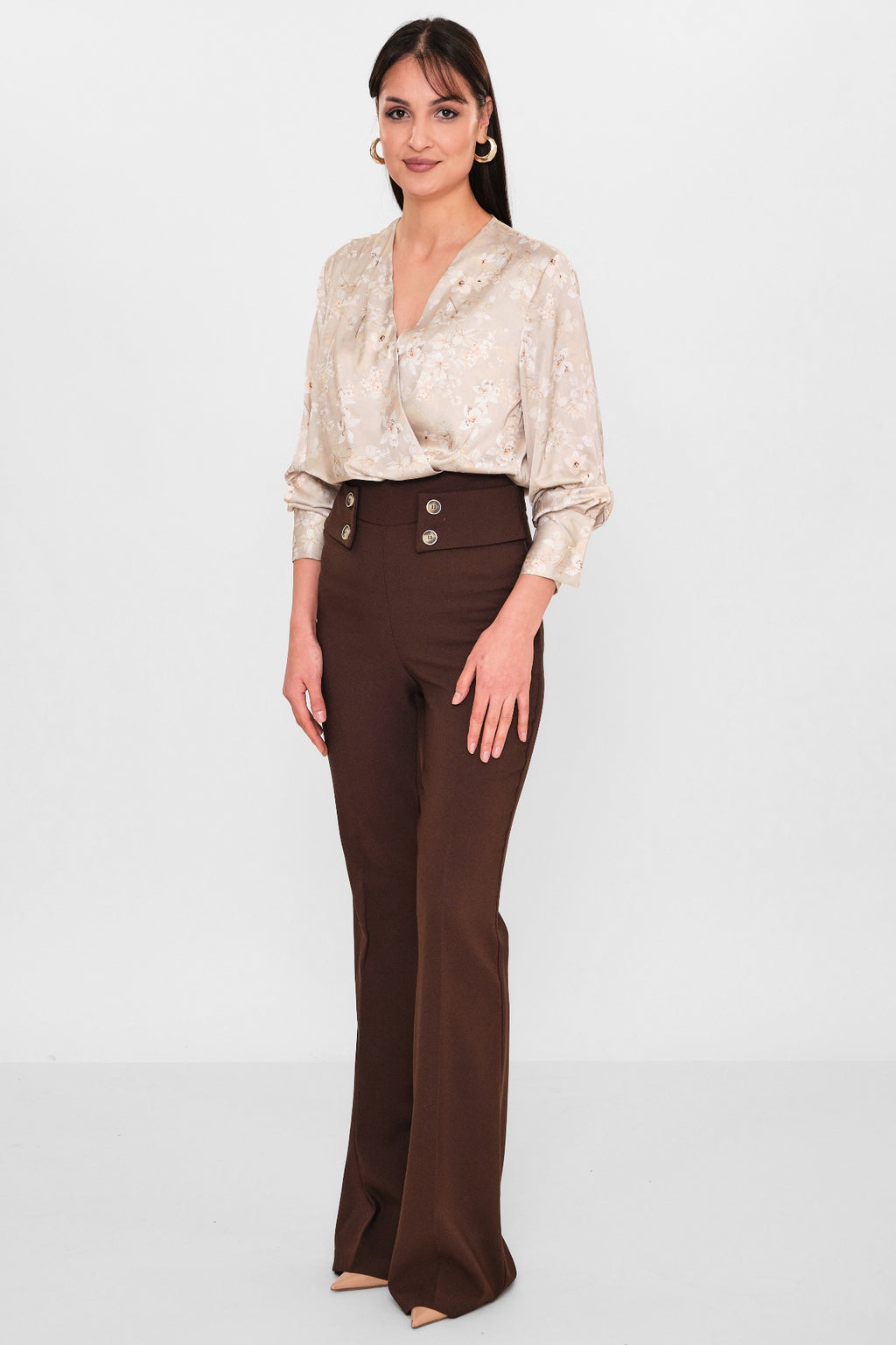 Zanzi - Plus Size Trousers (ZNZ26Y20141596) - 8690200113802