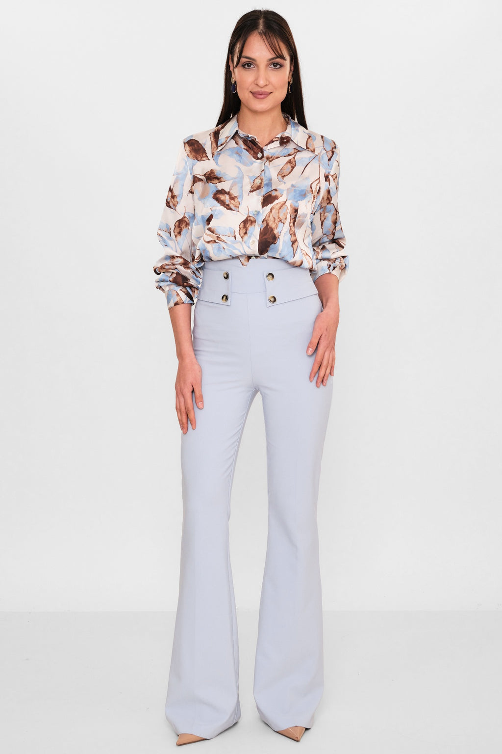 Zanzi - Plus Size Trousers (ZNZ26Y20141596) - 8690200113819