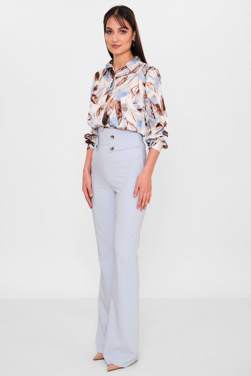Zanzi - Plus Size Trousers (ZNZ26Y20141596) - 8690200113819