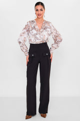 Zanzi̇ - Plus Size Trousers (ZNZ26Y20141623) - 8690200113826
