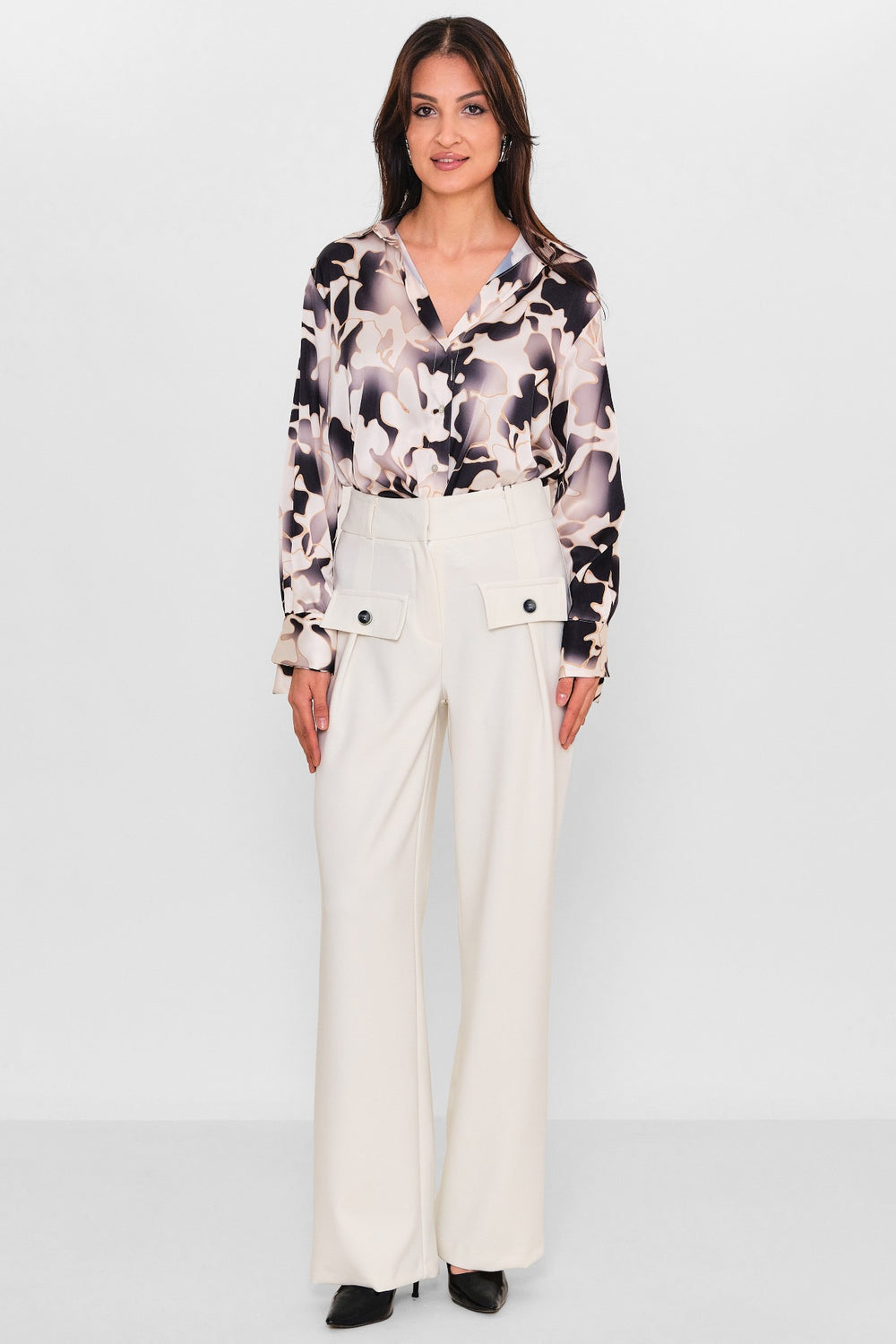 Zanzi̇ - Plus Size Trousers (ZNZ26Y20141623) - 8690200113833