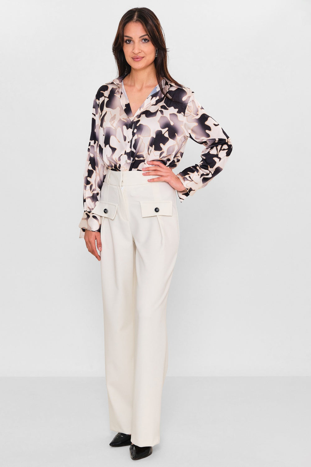 Zanzi̇ - Plus Size Trousers (ZNZ26Y20141623) - 8690200113833