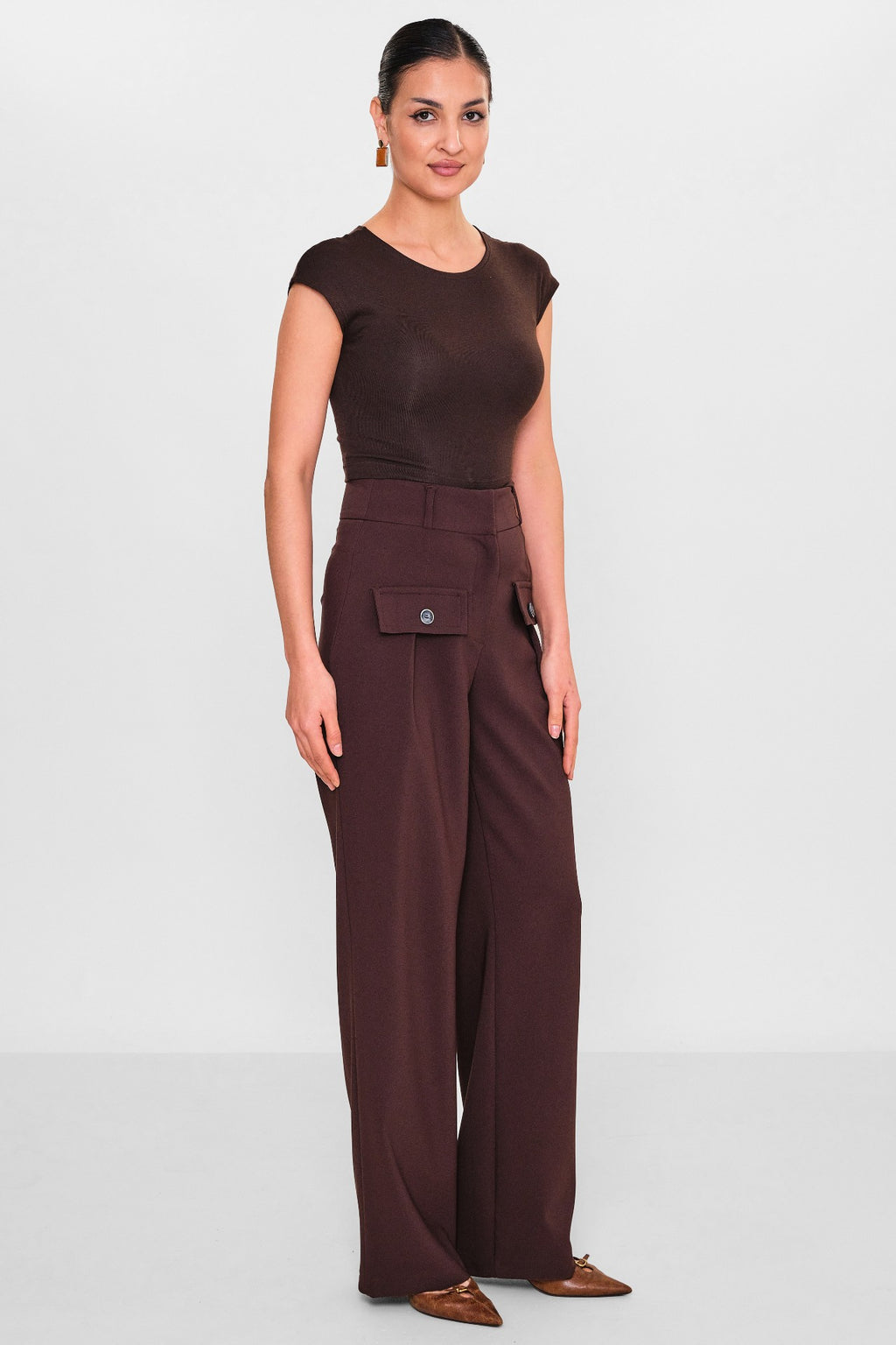 Zanzi - Plus Size Trousers (ZNZ26Y20141623) - 8690200113840