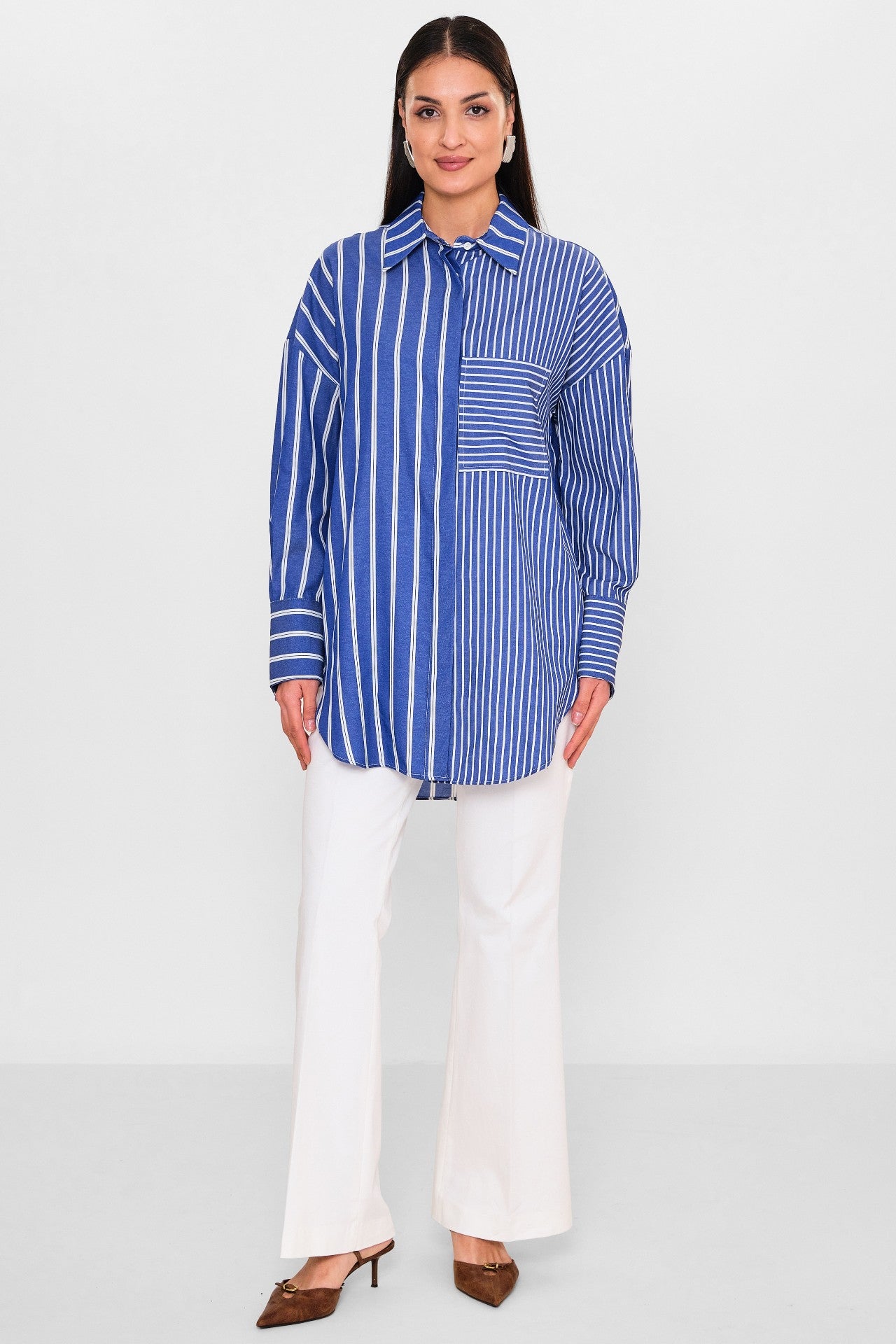 Zanzi - Regular Size Blouse (ZNZ26Y21216713) - 8690200114137