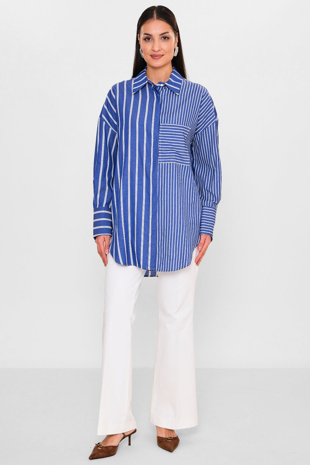 Zanzi - Regular Size Blouse (ZNZ26Y21216713) - 8690200114137