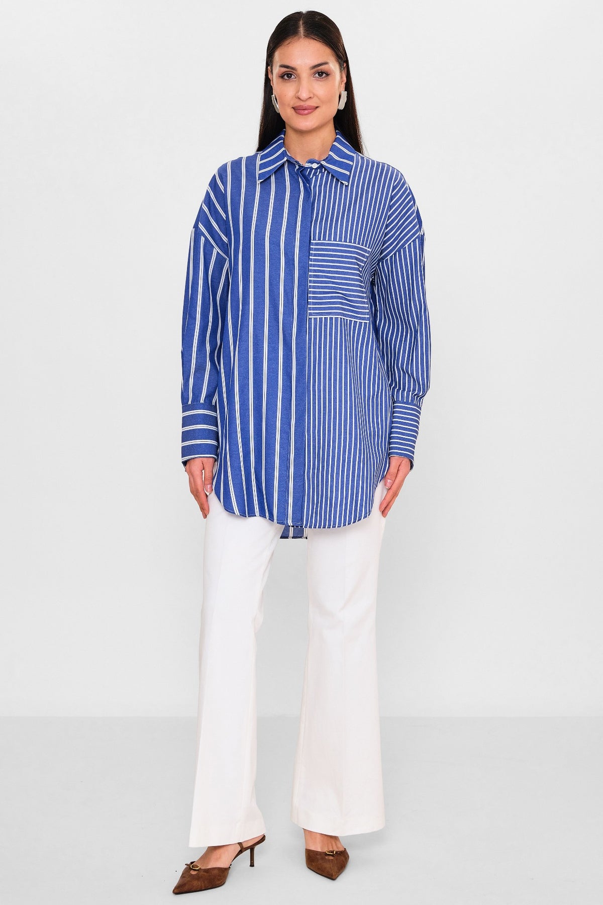 Zanzi - Regular Size Blouse (ZNZ26Y21216713) - 8690200114137