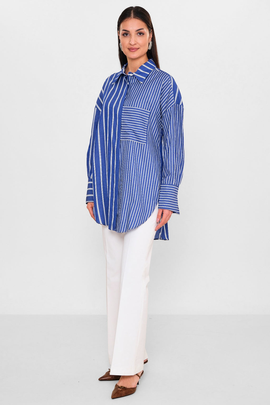 Zanzi - Regular Size Blouse (ZNZ26Y21216713) - 8690200114137