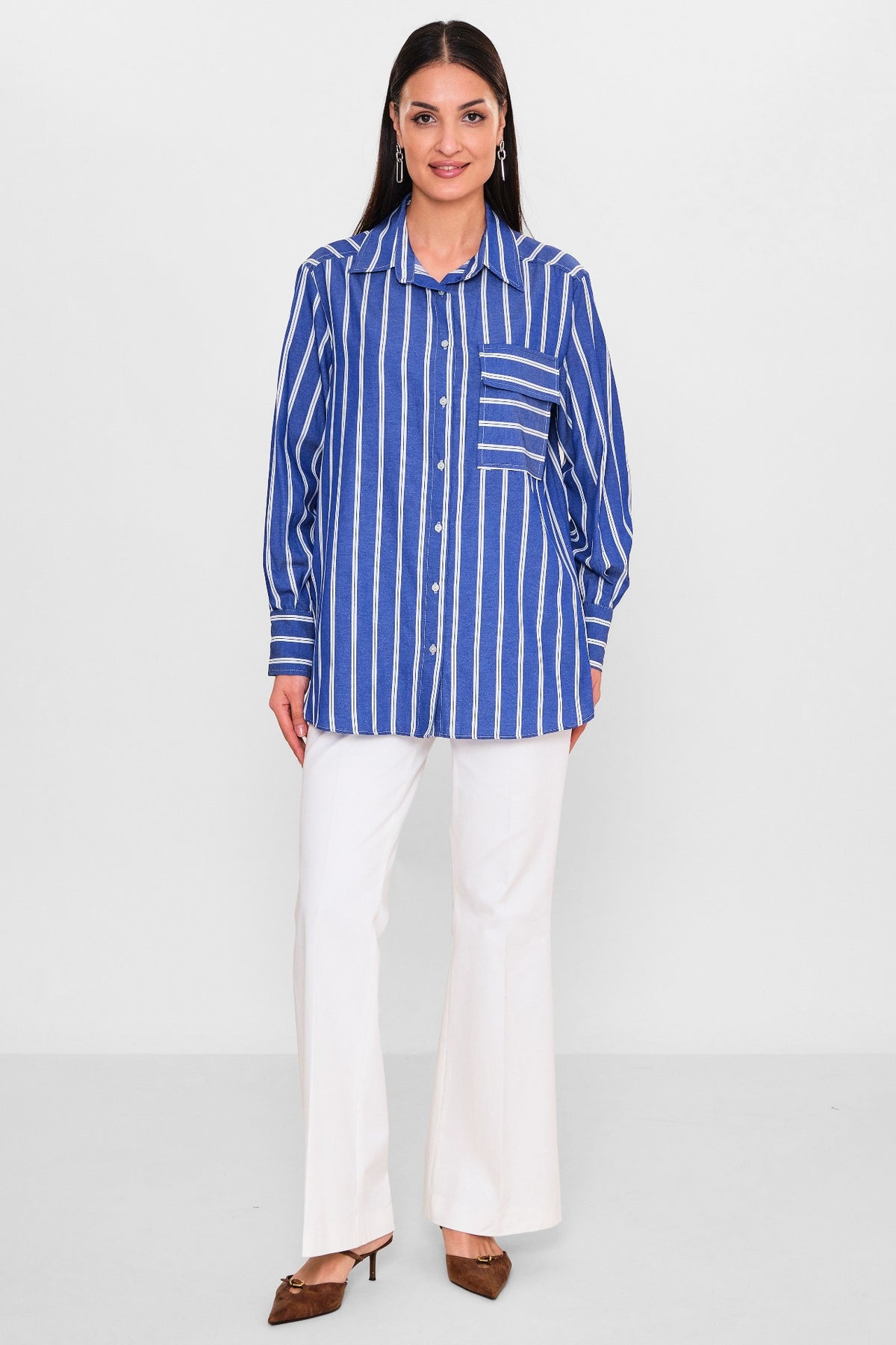 Zanzi - Regular Size Blouse (ZNZ26Y21216716) - 8690200114175