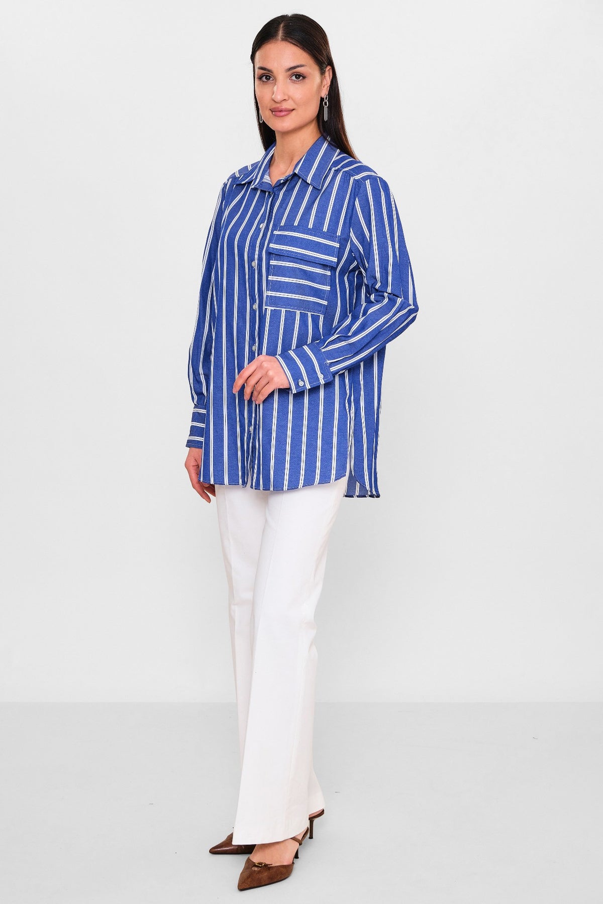 Zanzi - Regular Size Blouse (ZNZ26Y21216716) - 8690200114175