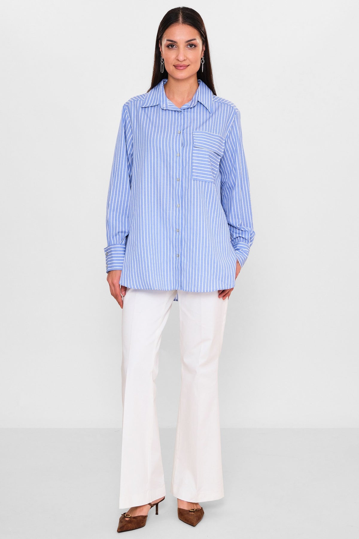 Zanzi - Regular Size Blouse (ZNZ26Y21216716) - 8690200114182