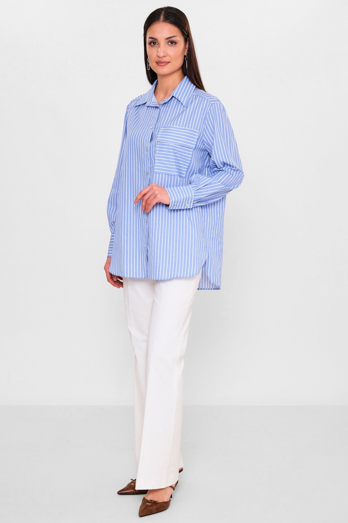 Zanzi - Regular Size Blouse (ZNZ26Y21216716) - 8690200114182