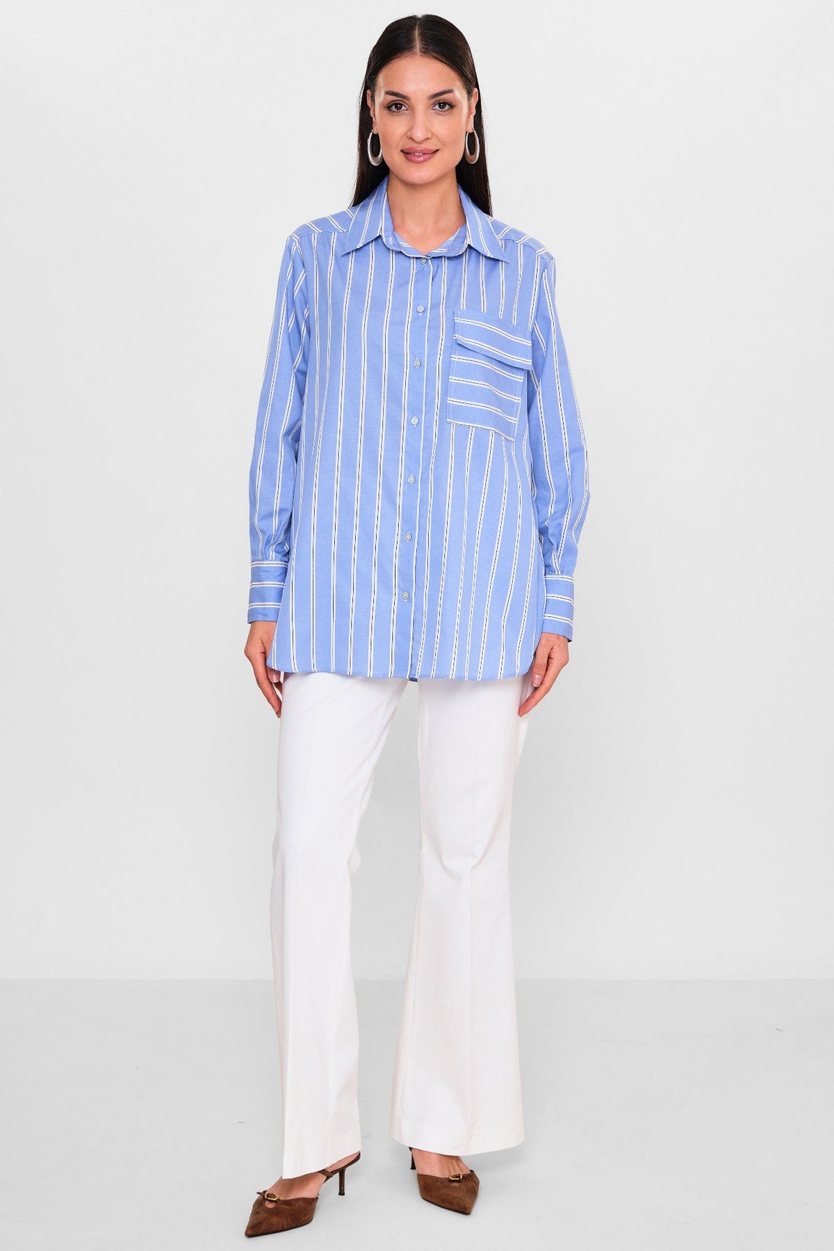 Zanzi - Regular Size Blouse (ZNZ26Y21216716) - 8690200114199