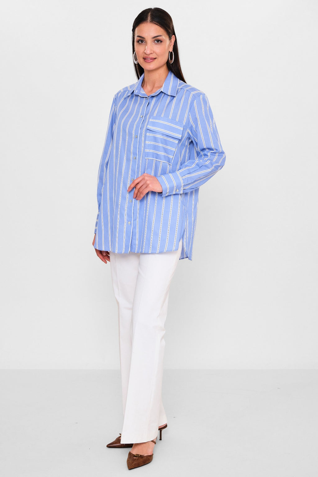 Zanzi - Regular Size Blouse (ZNZ26Y21216716) - 8690200114199