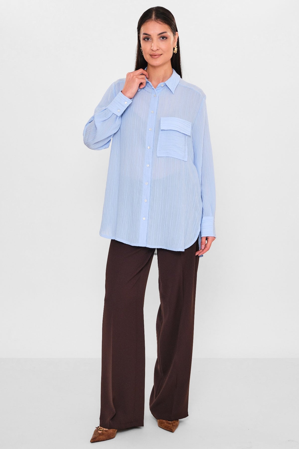 Zanzi - Regular Size Blouse (ZNZ26Y21286716) - 8690200114380