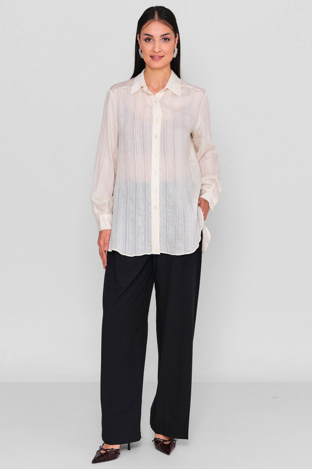 Zanzi - Regular Size Blouse (ZNZ26Y21536779) - 8690200114694